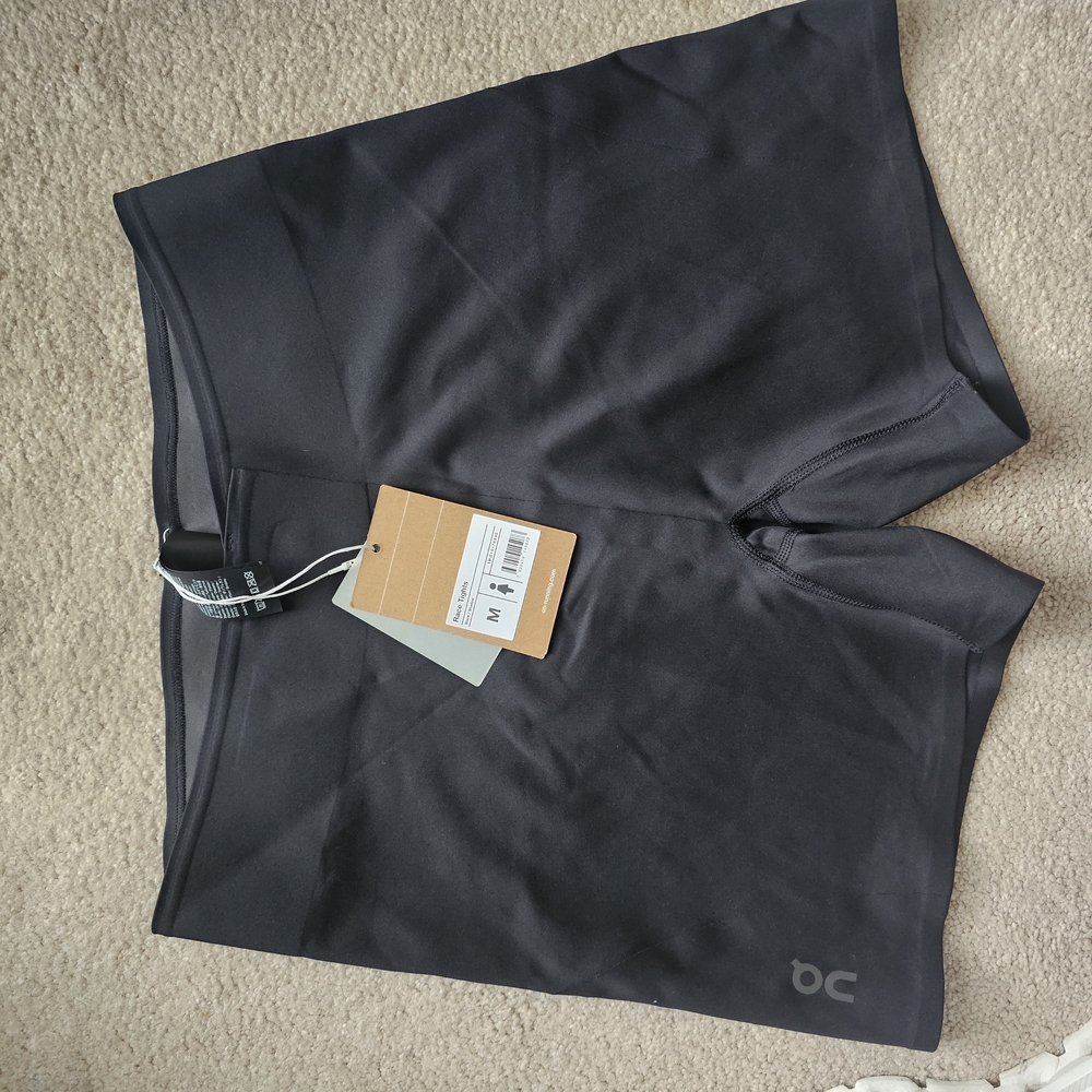 On Running Black Athletic Shorts